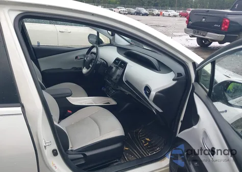 2016 Toyota Prius Four Touring из США, поврежденный, VIN JTDKARFU9G3023659